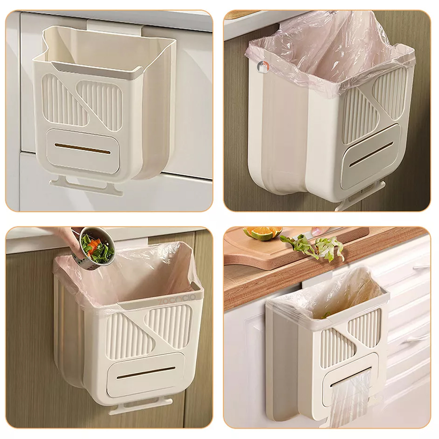 Bote De Basura Plegable Cocina